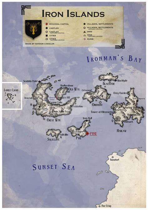 Westeros The Iron Islands By 86botond On Deviantart Game Of Thrones
