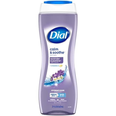 Dial Body Wash Calm And Soothe Lavender And Jasmine Scent 21 Fl Oz