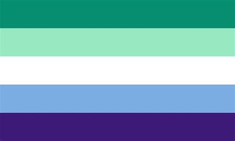 Gay Men Flag Simplified Hkvsera