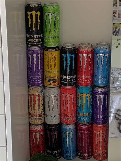 Monster energy is an energy drink that was introduced by hansen natural company (now monster beverage corporation) in april of 2002. monster energy wall indie room🦋🤎 в 2020 г | Винтажные ...