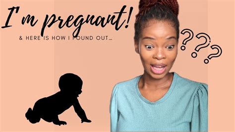 How I Found Out I Was Pregnant South African Youtuber Youtube