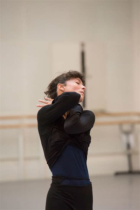 Laura Morera In Rehearsal For The Age Of Anxiety — Photos — Royal Opera