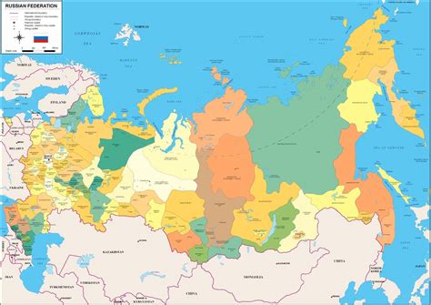 Mapa De Rusia Mochileros Viajeros