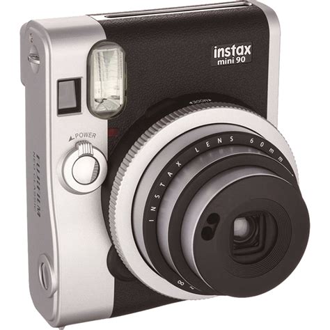 Fujifilm Instax Mini 90 Instant Camera Black 10 Shots Next Day Uk