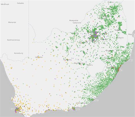 An Amazing Dizzying Map Of All The Languages And Races In South Africa