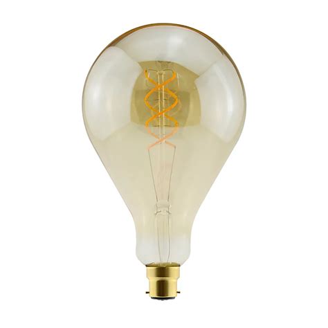 Diall B22 5w 250lm Balloon Warm White Led Filament Light Bulb Diy At Bandq