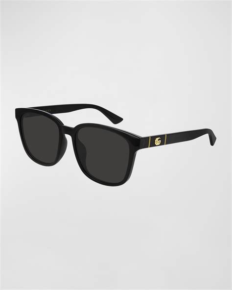 Gucci Square Gg Injected Sunglasses Neiman Marcus