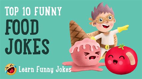 Top 10 Funny Food Jokes For Kids Volume 1 Food Dad Jokes Youtube