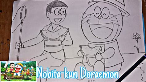 Doraemon Pencil Drawing Youtube