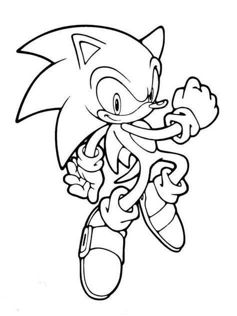 Download Sonic The Coloring Pages Gif - Animal Coloring Pages