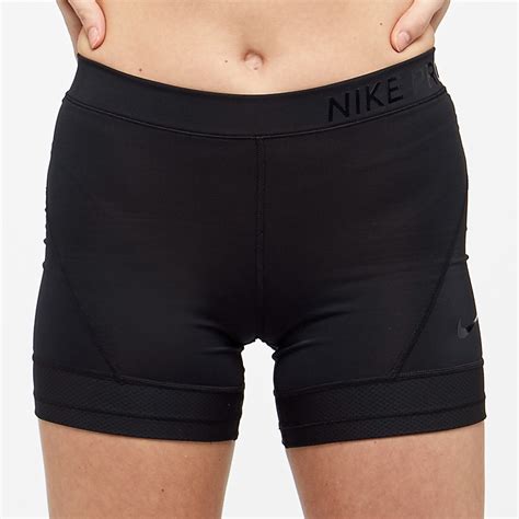 nike womens pro 5 inch shorts black clear womens clothing 889664 010 pro direct running
