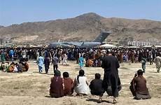 kabul afghan colleagues hundreds gathered perimeter