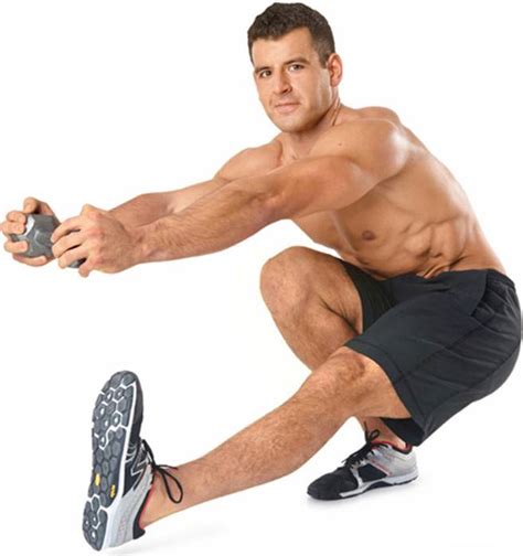 Bodyweight 8 Single Leg Squat Mens Health Your Body Is Your Barbell