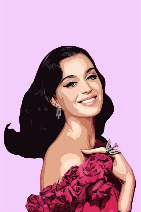 Katy Perry Fan Art Illustration Digitial Download Only Png And Etsy