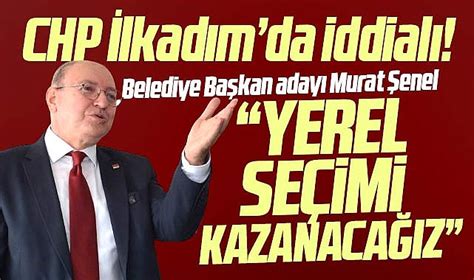 Samsun da CHP İlkadım adayı Murat Şenel seçimi kazanacaklarını açıkladı
