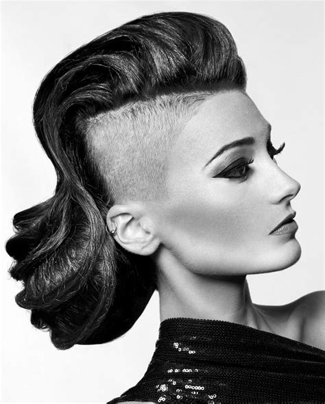 Punk Black Hairstyle