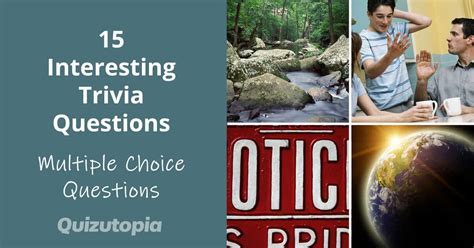 15 Interesting Trivia Questions With Answers Multiple Choice Quizutopia