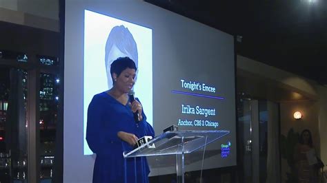 Cbs 2s Irika Sargent Emcees Chicago Childrens Advocacy Centers Night