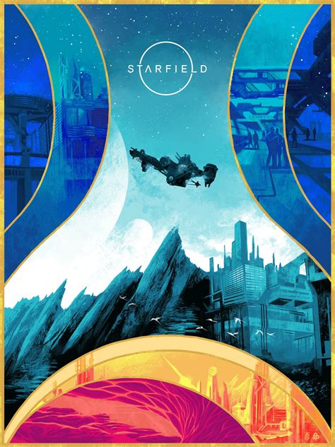 Bethesda Game Studios Starfield Meokca X Poster Posse
