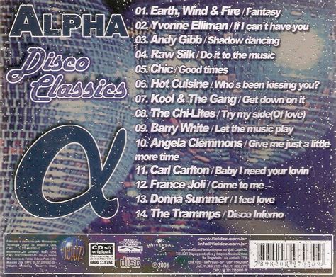 Cd Alpha Fm Disco Classics Mercado Livre
