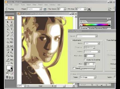 How to trace a picture in illustrator. Inside Adobe Illustrator CS - LIVE TRACE - YouTube