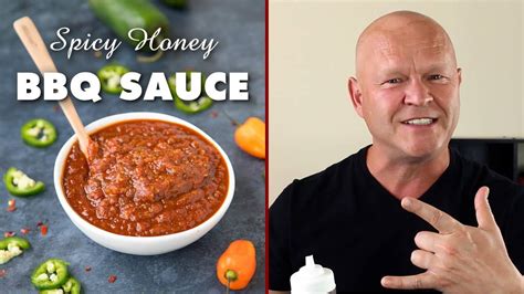 Homemade Spicy Honey Bbq Sauce Youtube