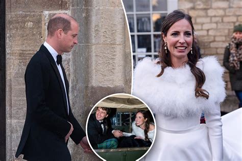 prince william attends his ex girlfriend rose farquhar s wedding local news today