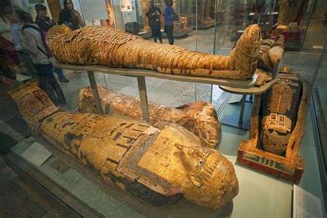 Egyptian Mummies British Museum Bloomsbury London Robert Harding Productions British