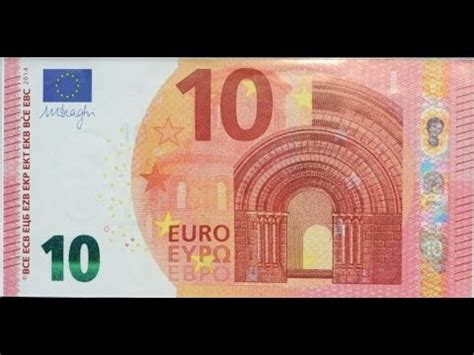 One hundred euro note <100 euro note>curr.eu. Der neue 10 Euro-Schein - Alles was man wissen muss - YouTube