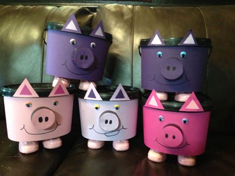Upcycled Ts Drink Buckets Into Piggy Banks How Fun Tsbysandy