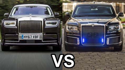 Сенат) is a luxury car developed by nami in moscow, russia. 2019 Rolls Royce Phantom vs 2019 Aurus Senat - YouTube