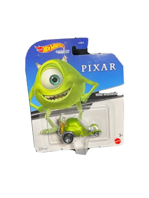 HOT WHEELS DISNEY Pixar Mike Wazowski Character Car Version New