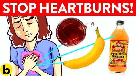 10 At Home Heartburn Remedies Youtube