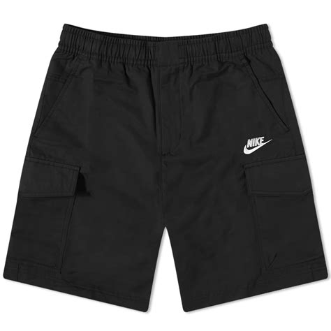 Nike Woven Cargo Shorts Black End