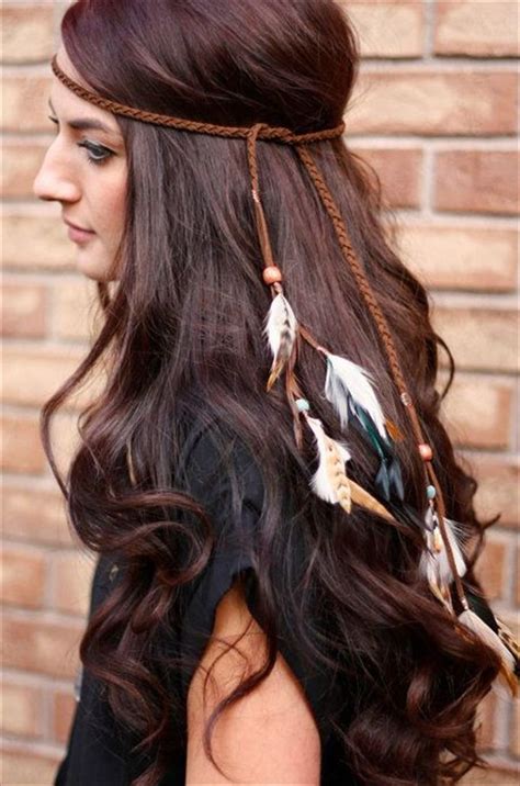 By juana november 18, 2019. Feather Headband With Beads- 25 DIY Feather Jewelry Design | DIY to Make | Boho feather headband ...