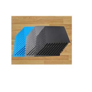 BalanceFrom Tapis d exercice puzzle avec carreaux emboîtables en mousse