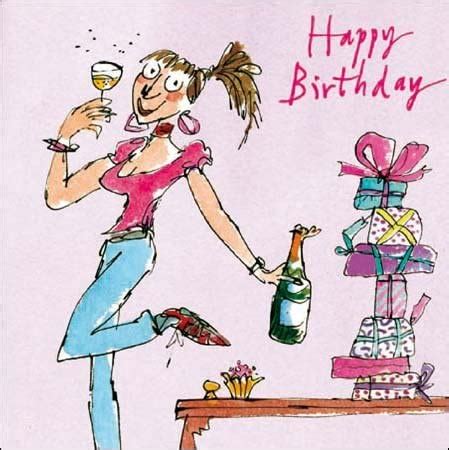 Quentin Blake Female Happy Birthday Card Gifts Online Uk Uk Delivery Yorkshire