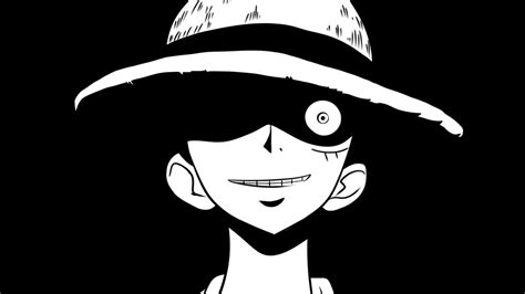 Luffy Black And White Wallpapers Top Free Luffy Black And White