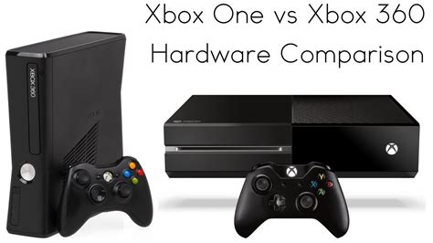 Xbox One Vs Xbox 360 Hardware Comparison Youtube