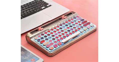 The Original Multi Device Bluetooth Typewriter Keyboard Best Colorful