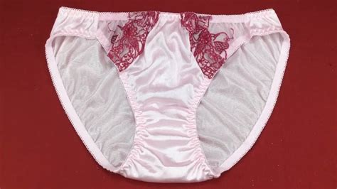 Purple Pink Nylon Panties Panty Bikini Sexy With Lace Red Japanese Style Size Ll กางเกงในเซ็ก