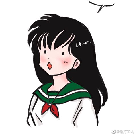 inuyasha kagome higurashi 90 anime anime art me me me anime the manga black hair fandoms