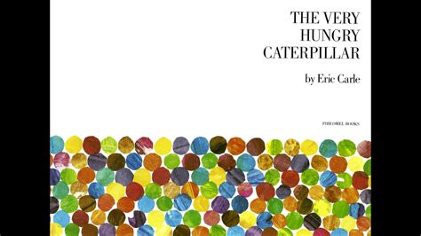 25 hungry caterpillar activities for exploring eric carle's book the very hungry caterpillar; Read Aloud - The Very Hungry Caterpillar - by Eric Carle ...
