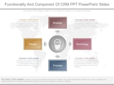 Functionality And Component Of Crm Ppt Powerpoint Slides Powerpoint
