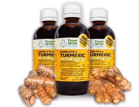 Three Springs Farm Complete Turmeric Liquid Extract