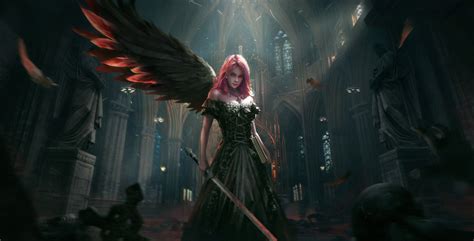 Dark Angel Wallpaperhd Fantasy Girls Wallpapers4k Wallpapersimages