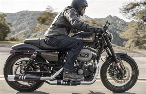 In vivid black with racing graphics. 2016 Harley Davidson Roadster XL1200CX unveiled; prices ...