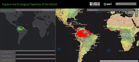 Nuevo Mapa Interactivo Mundial De Ecosistemas Accidentes Geogr Ficos Y