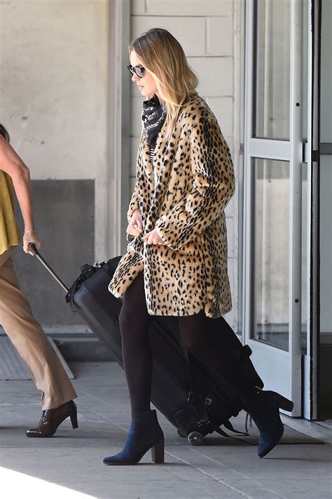 Margot Robbie In The Leopard Print Coat Vogue