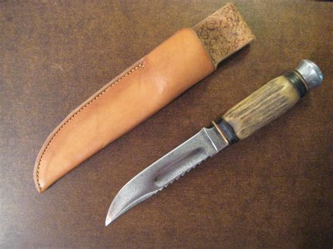 Vintage 1930s Ll Bean Solingen Germany Hunting Knife With